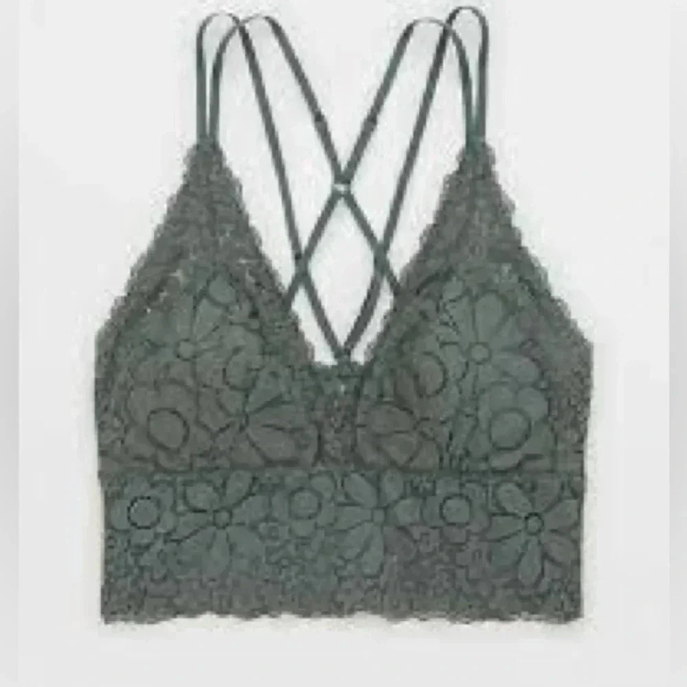 Aerie far out laced padded bralette